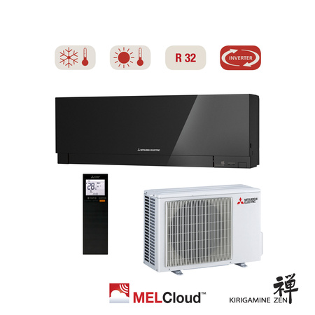 Klimatyzator Mitsubishi Electric ® - Premium Black MSZ-EF 2,5 kW