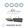 Klimatyzator Hyundai ® ELEGANCE BLACK HRP-M09EBI -  2,6 kW