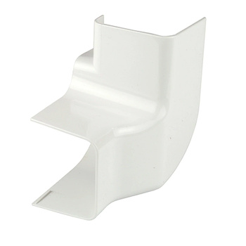 Kolanko pionowe lewe (łuk pionowy) 0614VS-W TYP 06 60 mm-White