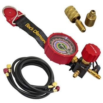 Manometr Black Diamond R32, R410a, R407c, do prób szczelności