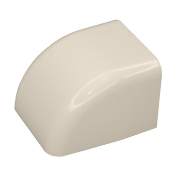 Zaślepka wpust boczny do korytka (zakończenie) 0608TT TYP 06 60 mm-Ecru