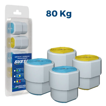 Sprężynowy amortyzator drgań w osłonie Susta+ do 80kg