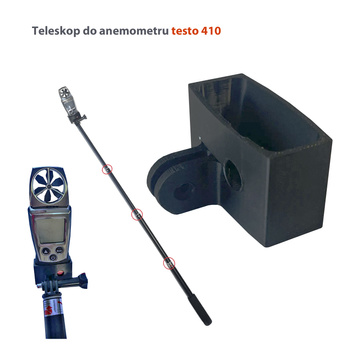 Teleskop do anemometru Testo 410