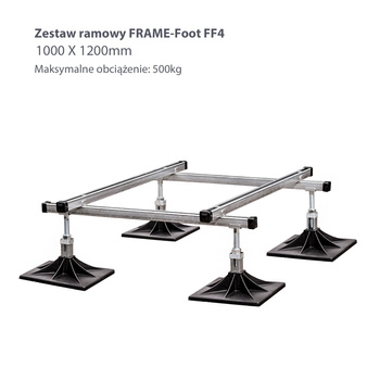 Zestaw ramowy FRAME-Foot - 4 stopy 1000x1200mm
