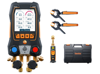 Testo 558s Smart Vacuum  Elektroniczna oprawa  zaworowa