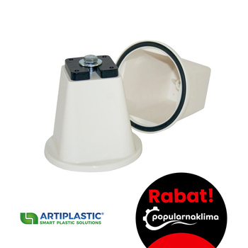 Wspornik, podstawa pod agregat PVC 105mm x 90mm SC50 KPL