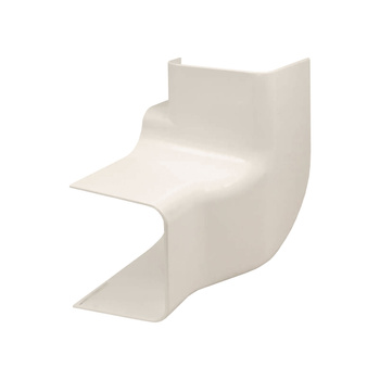 Kolanko pionowe lewe (łuk pionowy) 0614VS TYP 06 60 mm-Ecru