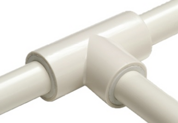 Trójnik PCV do rur 20mm 