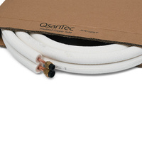 Rura miedziana podwójna w otulinie QsanTec Dualcoil 1/4"x3/8''  5m do klimatyzacji chłodnictwa