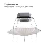 Pokrowiec do mycia klimatyzatorów kasetonowych WIPCOOL