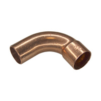 Łuk miedziany 1 5/8" jednokielichowy 90° NYPEL