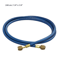 Przewód ciśnieniowy 240cm niebieski CPS (240 cm / 1/4" x 1/4")