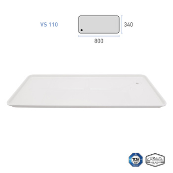Taca ociekowa 800x340 - VS110 (bez uchwytów)