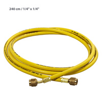 Przewód ciśnieniowy 240cm żółty CPS (240 cm / 1/4" x 1/4")