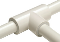 Trójnik PCV do rur 20mm