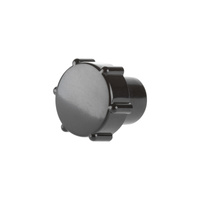 Czarne pokrętło zestawu manometrów  REFCO (BLACK) M4-6-09-N