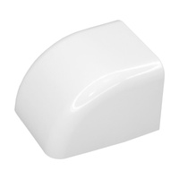 Zaślepka wpust boczny do korytka (zakończenie) 0608TT-W TYP 06 60 mm-White