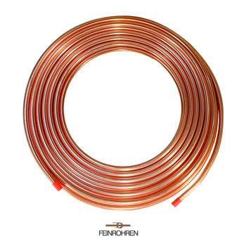 Rura miedziana FEINROHREN 1/2" wiązka 30 mb